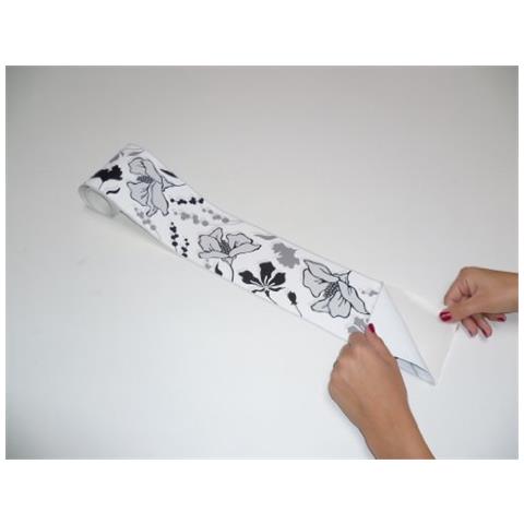 A. s. Cr? ation 904720 - Bordo Autoadesivo Da Parete, Colore: Nero / bianco / grigio - Foto 3