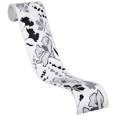 A. s. Cr? ation 904720 - Bordo Autoadesivo Da Parete, Colore: Nero / bianco / grigio - Foto 1