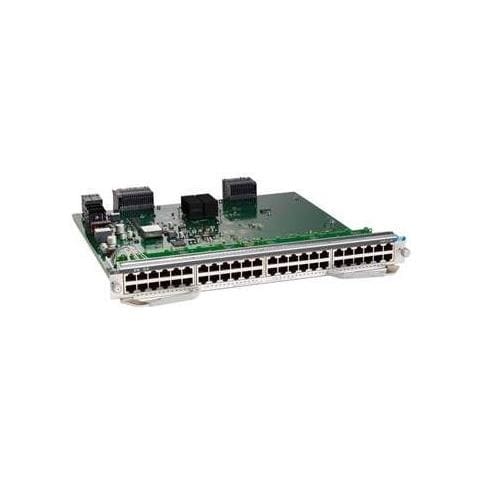 Cisco Cat9400 Series 48pt 10/100/1000 Modulo Del Commutatore Di Rete Gigabit Ethernet (cisco Catalyst 9400 Series - 48-port Poe+ 10/100/1000 Rj-45 In) - Foto 1