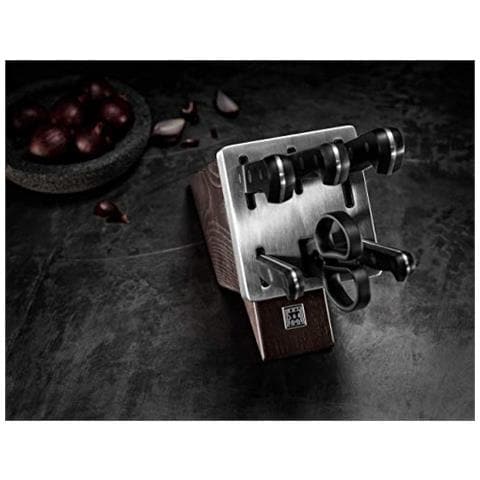 Gourmet 36133-000-0 Set Di Coltelli Con Ceppo, 7 Pezzi, Cenere, 410 X 175 X 200 Mm - Foto 3