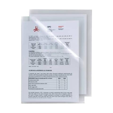 25 Cartelline A L 21x29,7 Poli 150 Ppl B. a Sei - Foto 2