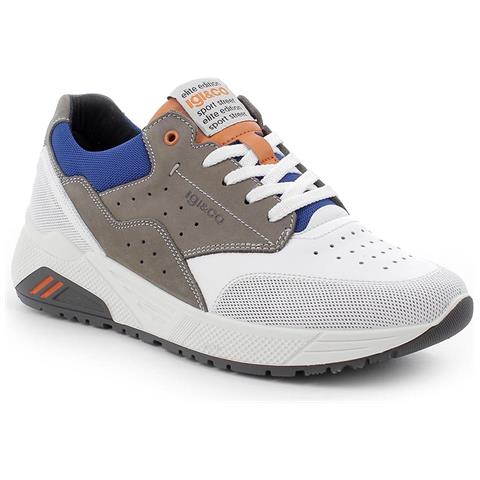 Igi\u0026co - 7125211 Sneakers Scarpe Uomo Casual In Pelle Memory Foam Bianco 39  - ePRICE