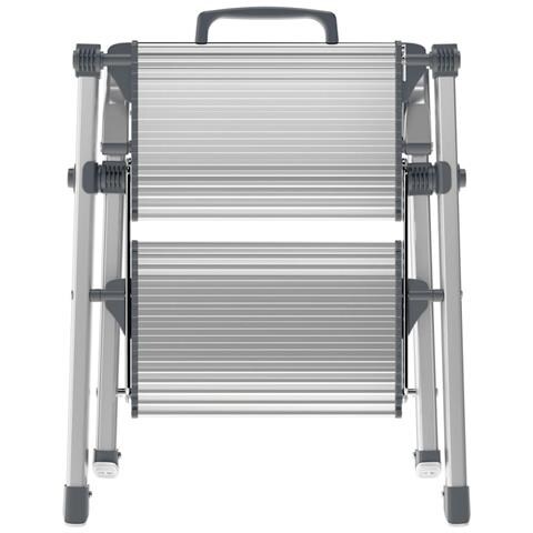 Scaletta a 2 Gradini Mini Comfort 45 cm Alluminio 4310-100 - Foto 10