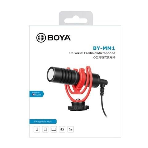 Microfono Cardioide BY-MM1 per Registrazione di Vlog / Creazione Video Colore Nero / Rosso - Foto 10