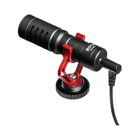 Microfono Cardioide BY-MM1 per Registrazione di Vlog / Creazione Video Colore Nero / Rosso - Foto 2