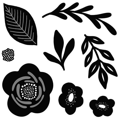 Stencil Da Taglio - Fiori E Piante - Foto 2