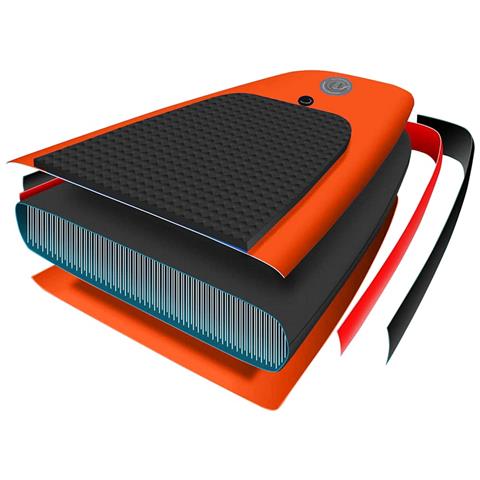 Set Tavola Gonfiabile Da Sup 305x76x15 Cm Arancione - Foto 10