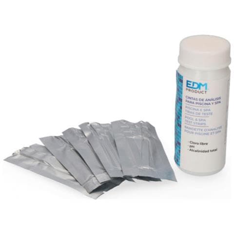 Strisce Di Test Per Piscine E Spa Edm - Ph-cloro-tac - Foto 3