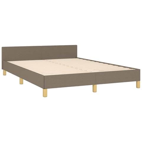 Giroletto senza Materasso Tortora 140x190 cm in Tessuto - Foto 3