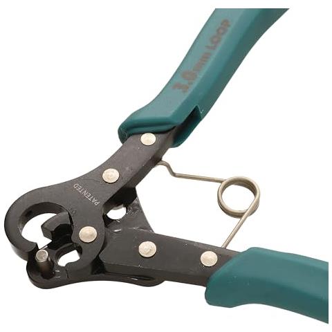 La Pinza Per Crochet In 1 Passaggio Di Beadsmith, Filo Metallico Da 3 Mm, 24-18 G, Crea Istantaneamente Anelli Coerenti Per Rosari, Orecchini, Bracciali, Collane E Gioielli In Filo Metallico In Un Solo Passaggio - Foto 1