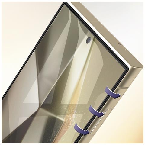 Vetro Temperato Per Samsung S24 Ultra Og Premium Antimacchie Smussato - Foto 2