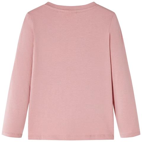 Maglietta Da Bambina A Maniche Lunghe Rosa 128 - Foto 2