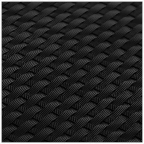 Paravento Da Balcone Nero 300x100 Cm In Polyrattan - Foto 2