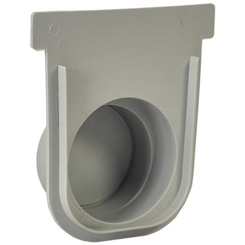 Testata In Pvc Per Canaletta Cm 13 X 50 X 14 Ø 7,5-9 - Foto 1