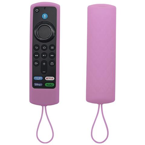 Custodia In Silicone Per Telecomando Fire Tv Stick 4k Purple - Foto 1
