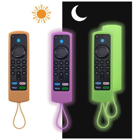 Custodia In Silicone Per Telecomando Fire Tv Stick 4k Purple - Foto 3