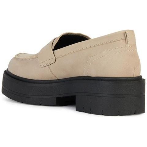 Spherica Ec7 Loafer Mocassino Pelle Di Mucca Scarpe Donna Beige Eu 38, D36vdi 000cl C5004 - Foto 2