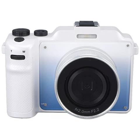 Fotocamera Digitale 4k/48mp/zoom Digitale 18x/stabilizzazione/autofocus/doppia Fotocamera White - Foto 2