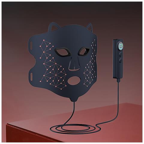 Maschera Facciale Per Trattamento A Luce Led, Ringiovanitore Fotonico Della Pelle A Infrarossi. Con 4 Modalità D'uso. - Foto 5