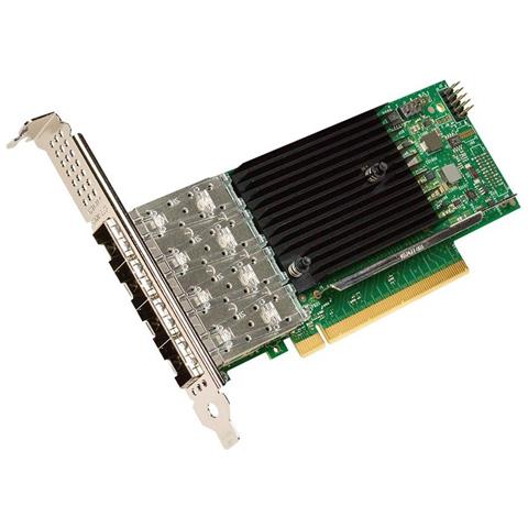 Scheda di Rete Intel E810-XXVDA4 4 Porte 25GbE SFP28 PCIe 4.0 x16 - Foto 1