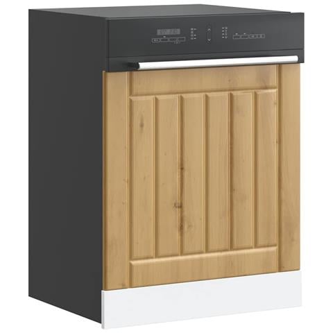 Pannello Lavastoviglie Rovere Artigianale Legno Multistrato - Foto 1