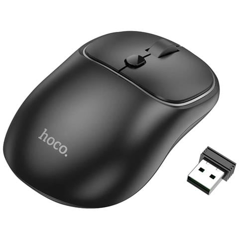 Mouse Wireless (gm25) 2.4g, Quattro Pulsanti Dual Mode Black - Foto 1