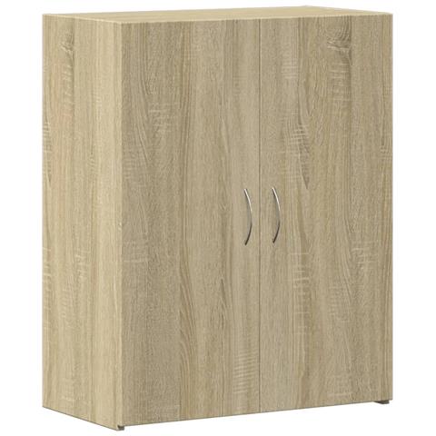 Lusso Casadino -  Schedario Rovere Sonoma 60x32x77,5 Cm In Legno Multistrato - Foto 1