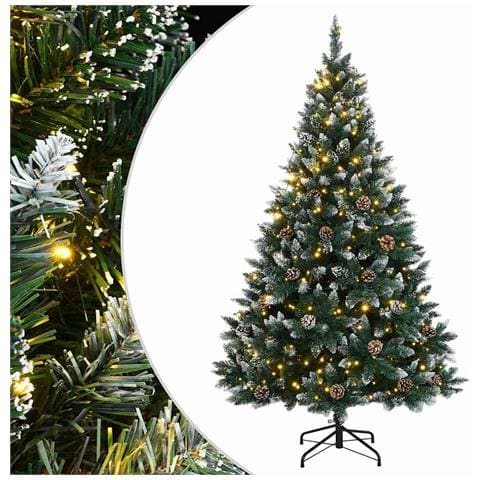 Albero di Natale Artificiale con 150 LED 120 cm - Foto 1