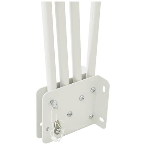 Schermo di Privacy per Balcone Grigio 160 x 160 cm Tessuto - Foto 2