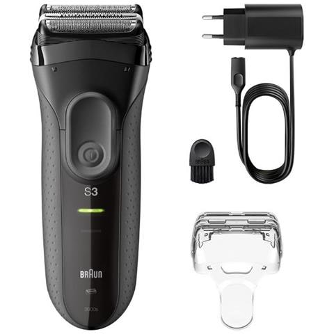 Rasoio Elettrico Ricaricabile E Impermeabile, Grigio - 3-3000s - Foto 1