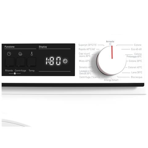 ES-NFA612BWNA lavatrice Caricamento frontale 7 kg 1400 Giri /min Bianco - Foto 2