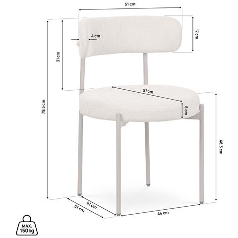 Set Di 2 Sgabelli Da Bar Moderni Iris In Velluto A Coste Color Kaki, 65 Cm - Foto 8