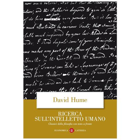 David Hume - Ricerca sull'intelletto umano. Testo inglese a fronte - Foto 1