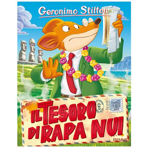 Geronimo Stilton - Il tesoro di Rapa Nui. Ediz. illustrata - Foto 1