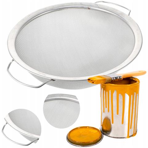 Setaccio In Acciaio Inox Per Vernice - Diametro 290mm, Maglia 60 | Resistente Alla Corrosione, Riutilizzabile | Filtro Per Vernici E Liquidi - Foto 1