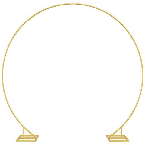 Arco Nuziale Oro 220 x 45 x 200 cm Acciaio - Foto 1