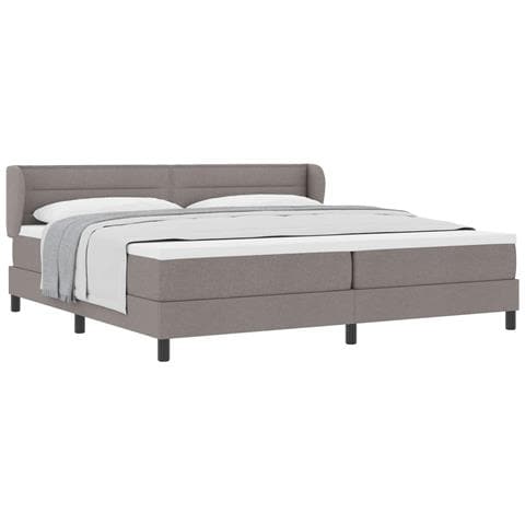 Letto a molle con materasso Talpa 200 x 200 cm Tessuto - Foto 1