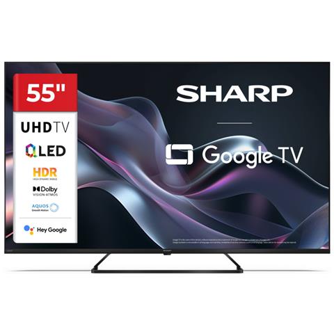 55HP6265E TV 139,7 cm (55") 4K Ultra HD Smart TV Wi-Fi Nero - Foto 1