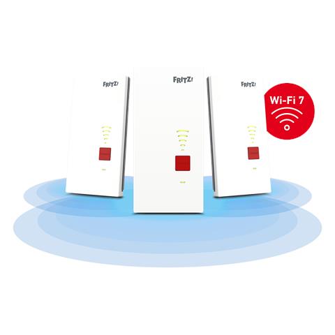 Mesh Set 2700 Ripetitore di rete 6448 Mbit /s Bianco - Foto 1