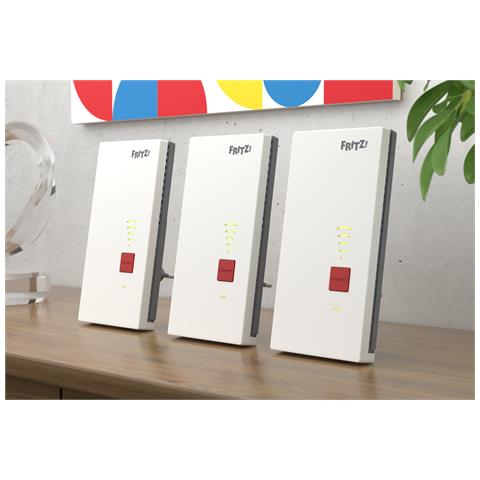 Mesh Set 2700 Ripetitore di rete 6448 Mbit /s Bianco - Foto 8