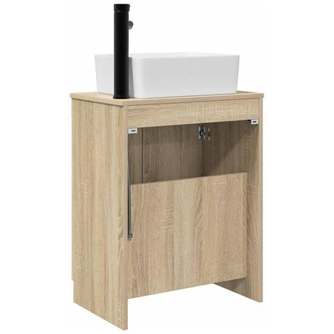 Mobile da bagno con lavabo Rovere Sonoma 54 x 35 x 83 cm - Foto 2