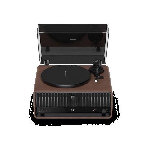 TAV9000D / 10 piatto audio Giradischi con trasmissione a cinghia Noce Automatico - Foto 1