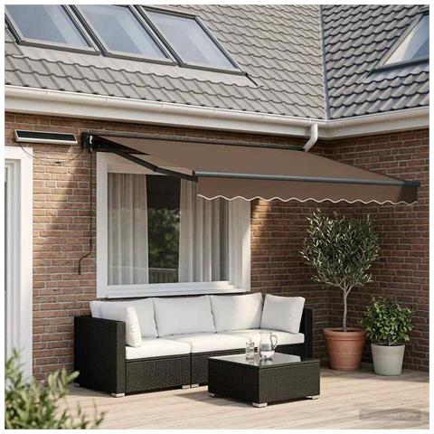 Tettuccio Elettrico Retrattile Tortora 3 x 2,5 m - Foto 2
