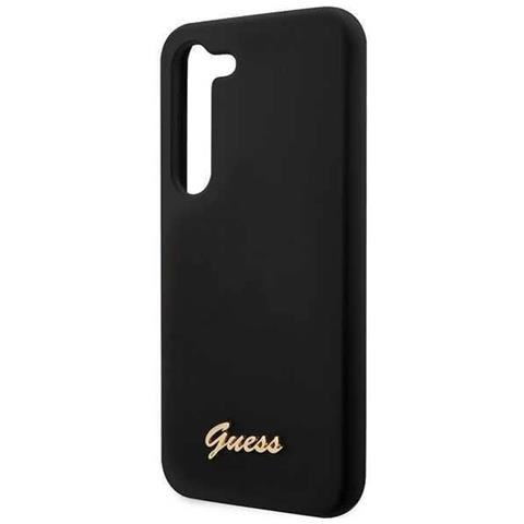 Indovina Guhcs23sslsmk S23 S911 Nero /nero Corpo Rigido Logo In Silicone Dorato Vintage - Foto 1