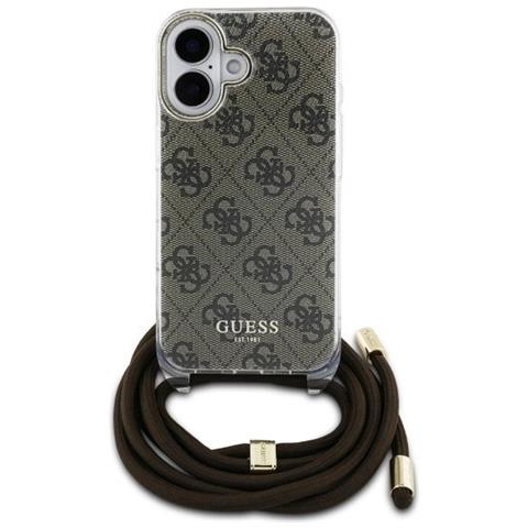 Custodia Con Cordino Per Iphone 16 - Marrone - Foto 2
