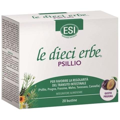 le Dieci Erbe Psillio 20 Bustine 5,6 g - Foto 1