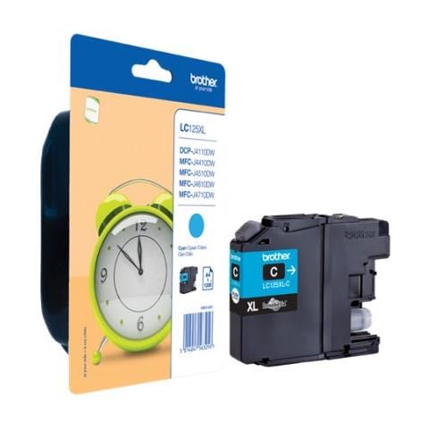 LC125XLC Cartuccia Ink Originale Ciano per DCP-J4110 MFC-J4410Capacità 1200 Pagine - Foto 11