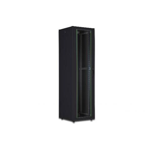 Armadio 26 Unit… 19" Per Reti E Server Misure (A) 1299 X (L) 600 X (P) 800 Mm. Colore Nero - Foto 1
