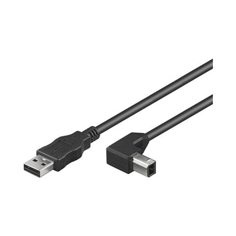 Cavo Usb V. 2.0 A / B Angolato 2 Metri - Foto 1