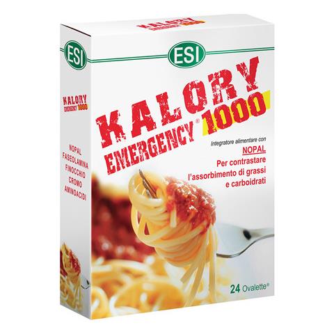 kalory emergency 1000 integratore per il controllo del peso - 24 ovalette - Foto 3